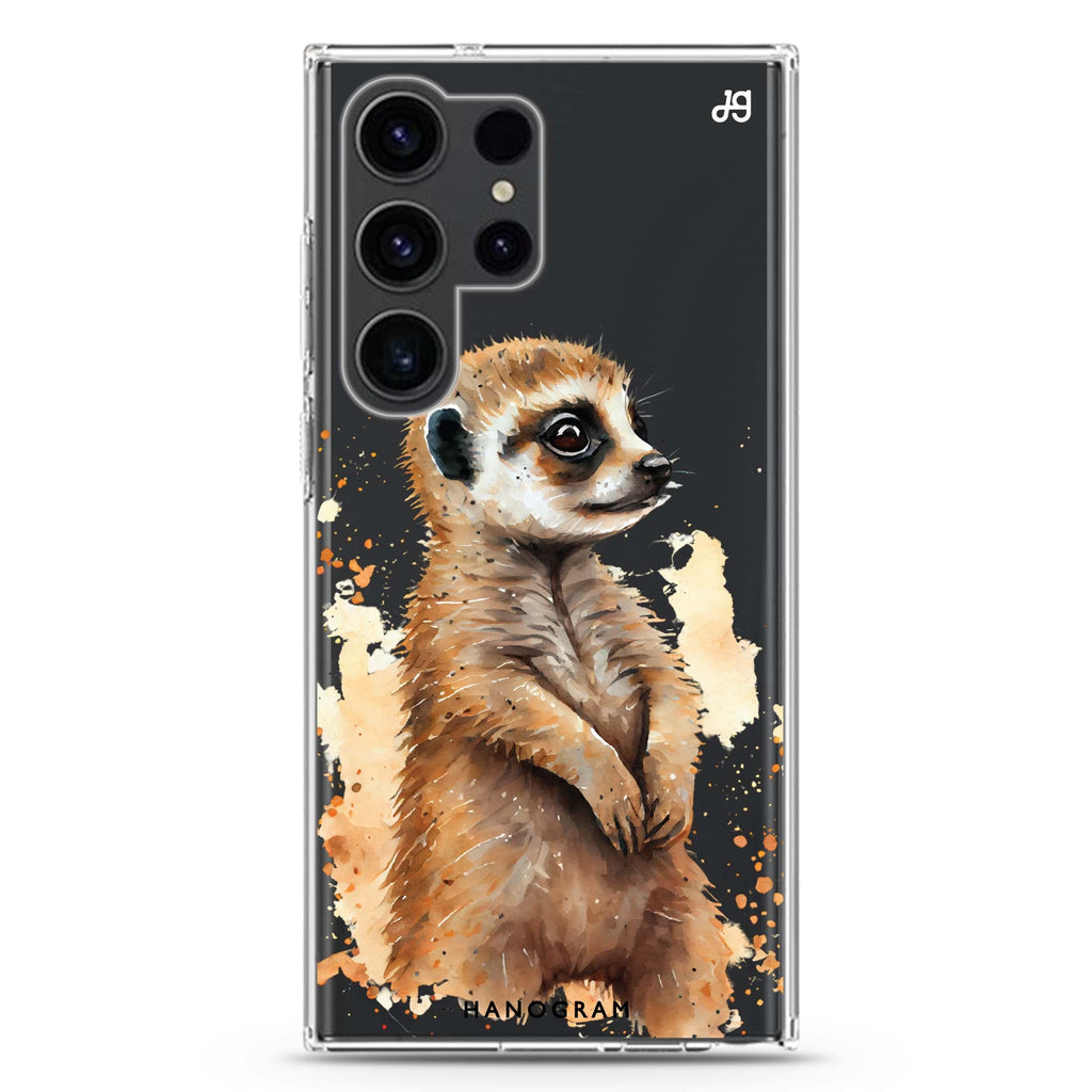 A Meerkat Samsung Galaxy Ultra 透明保護殼，適用 S26/S25/S24/S23 Ultra，圖1