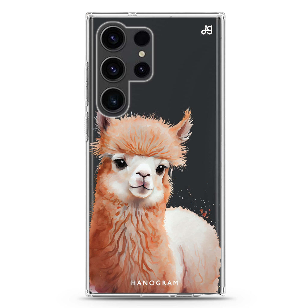 A Alpaca Samsung Galaxy Ultra 透明保護殼，適用 S26/S25/S24/S23 Ultra，圖1