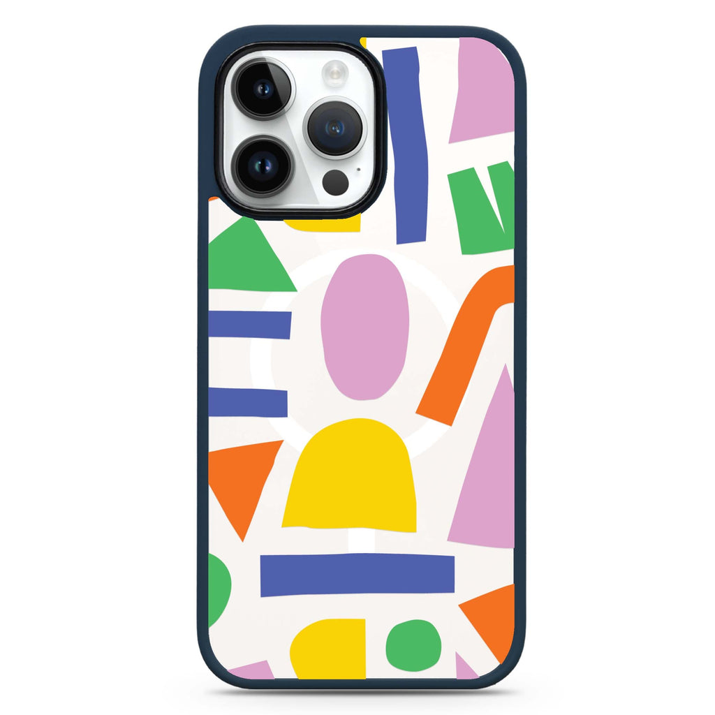 Abstract Doodles Magsafe 兼容防衝擊保護殼
