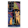 Raining Cat Samsung Galaxy Ultra 透明保護殼，適用 S26/S25/S24/S23 Ultra，圖1