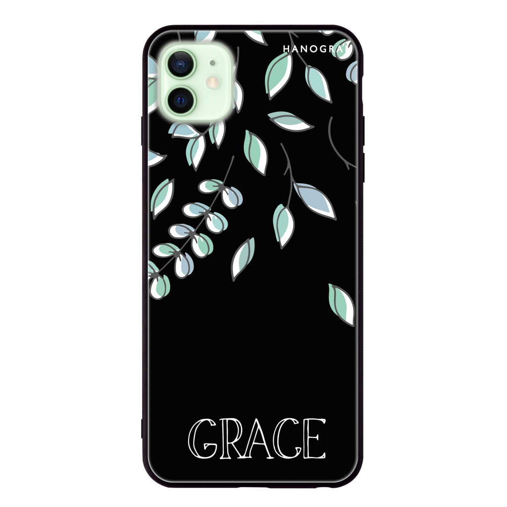 Fall Leaf iPhone 12 mini 超薄強化玻璃殻
