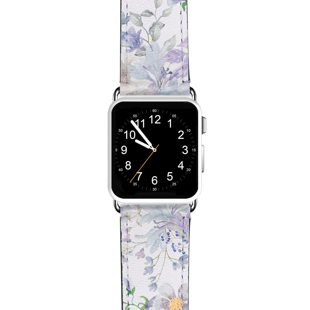 Serene Flowers Pattern Cartoon APPLE WATCH 手錶帶