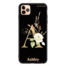 Golden Floral Monogram iPhone 11 Pro 超薄強化玻璃殻