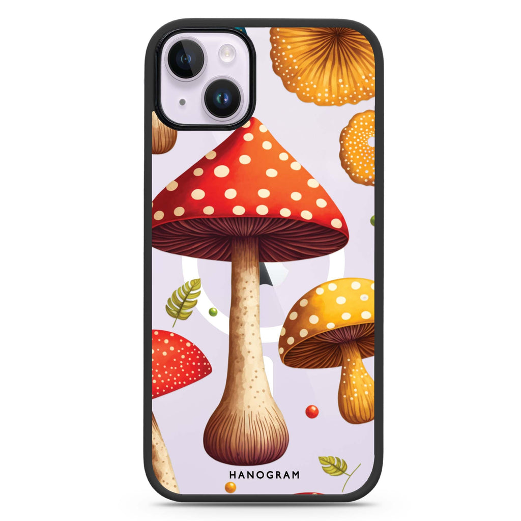 Mushroom time iPhone 14 Plus Magsafe 兼容防衝擊保護殼