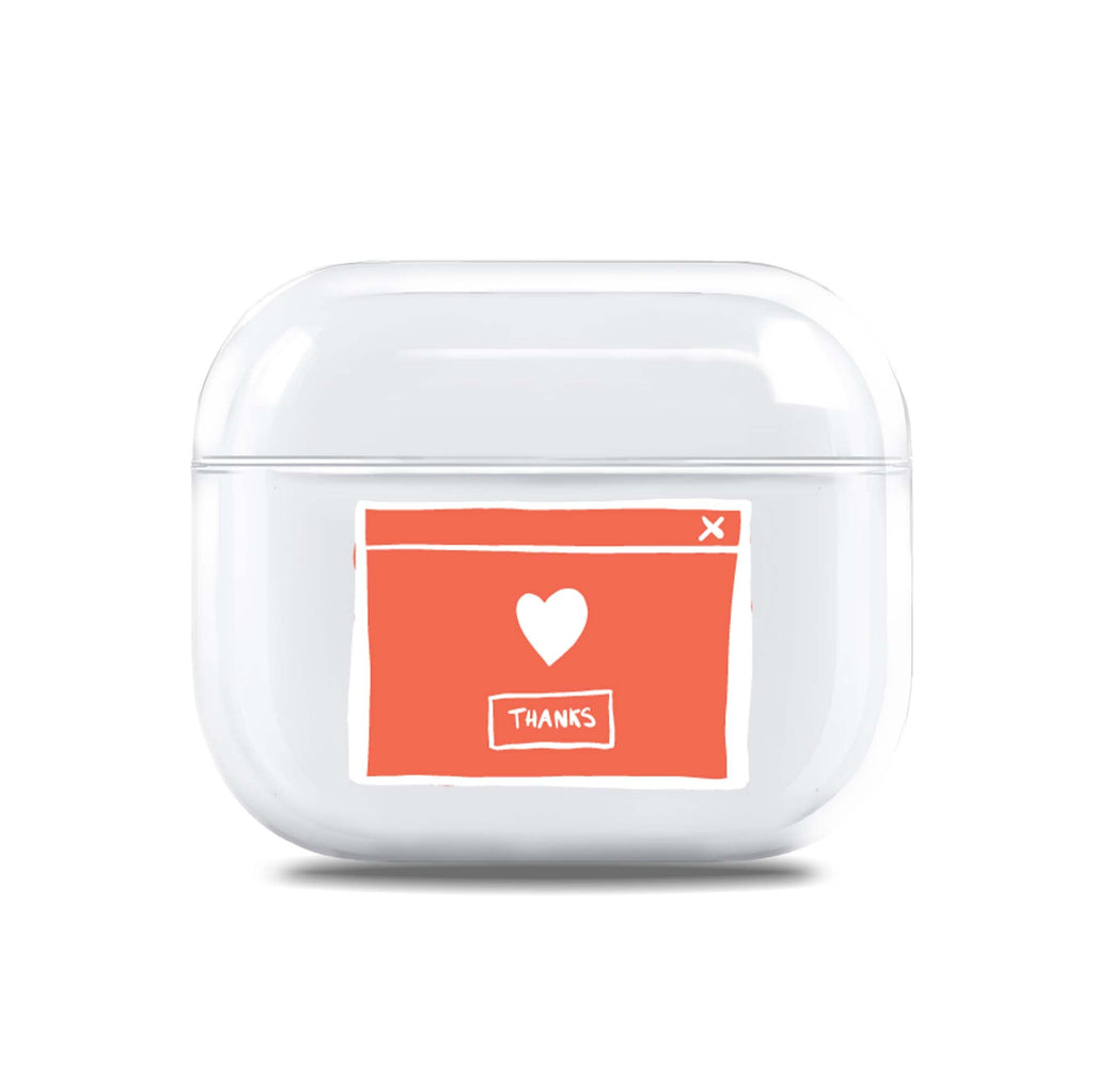 Sweet THANKS AirPods 透明保護殻