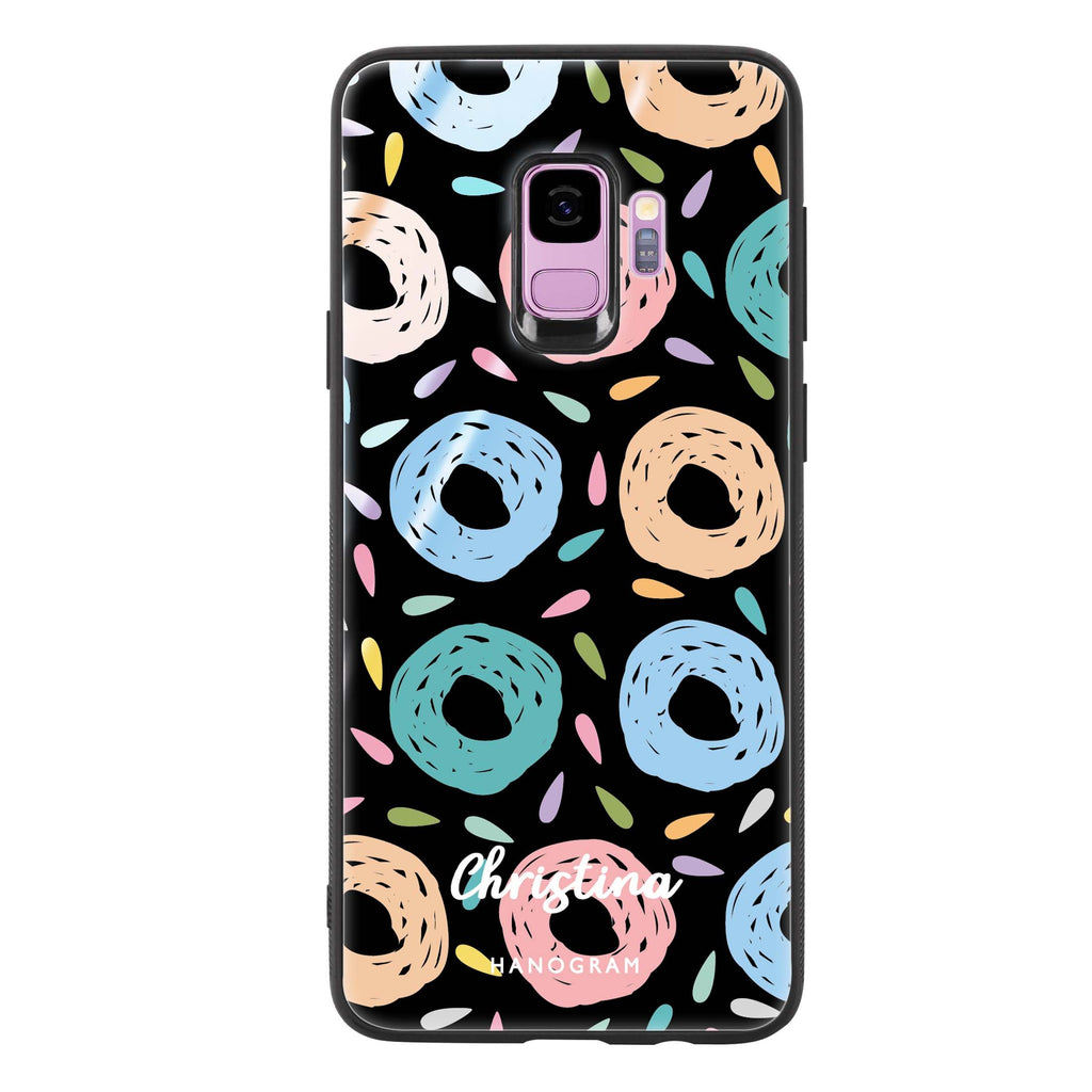 Artistic Donuts Samsung S9 超薄強化玻璃殻