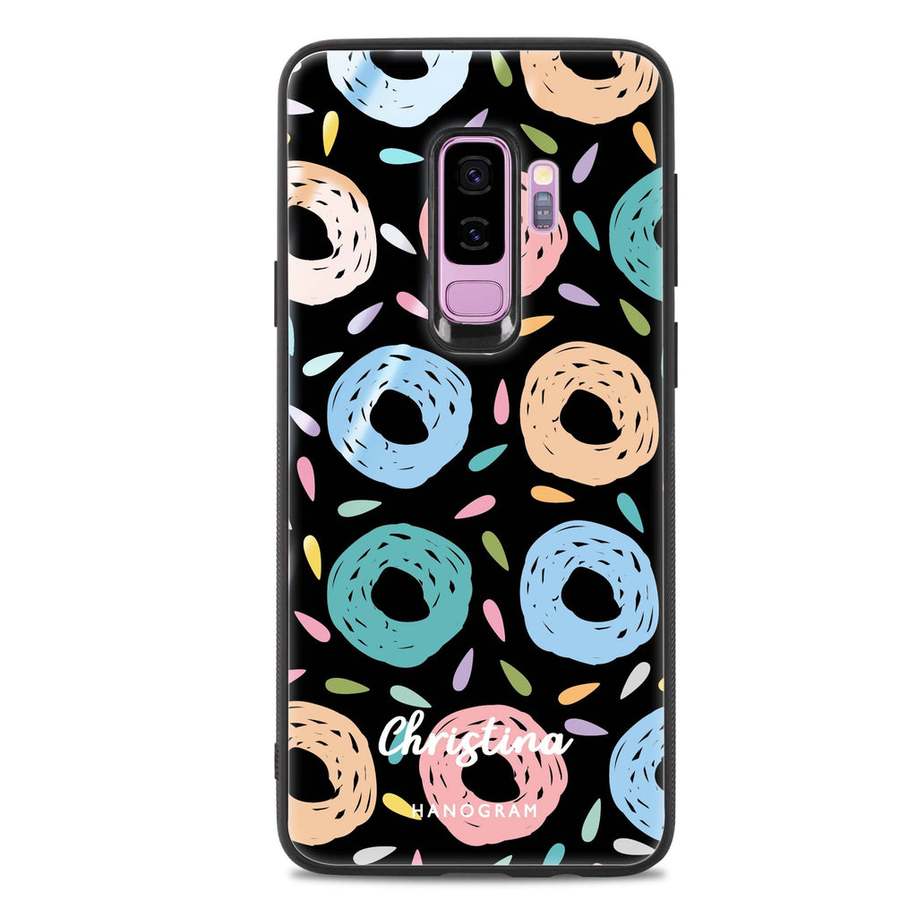 Artistic Donuts Samsung S9 Plus 超薄強化玻璃殻