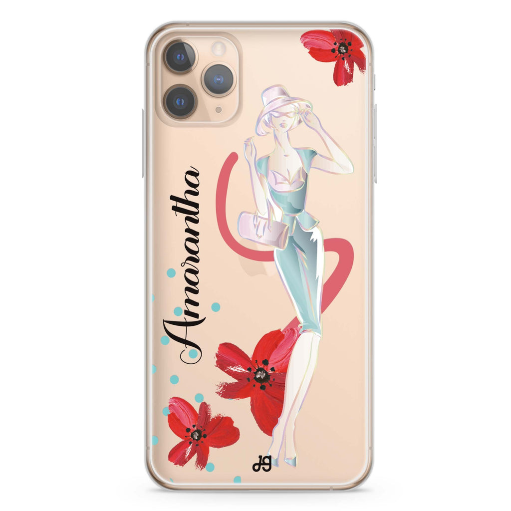 Flower Fashion III iPhone 11 Pro 水晶透明保護殼