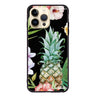 Pineapple & Floral iPhone 超薄強化玻璃殻