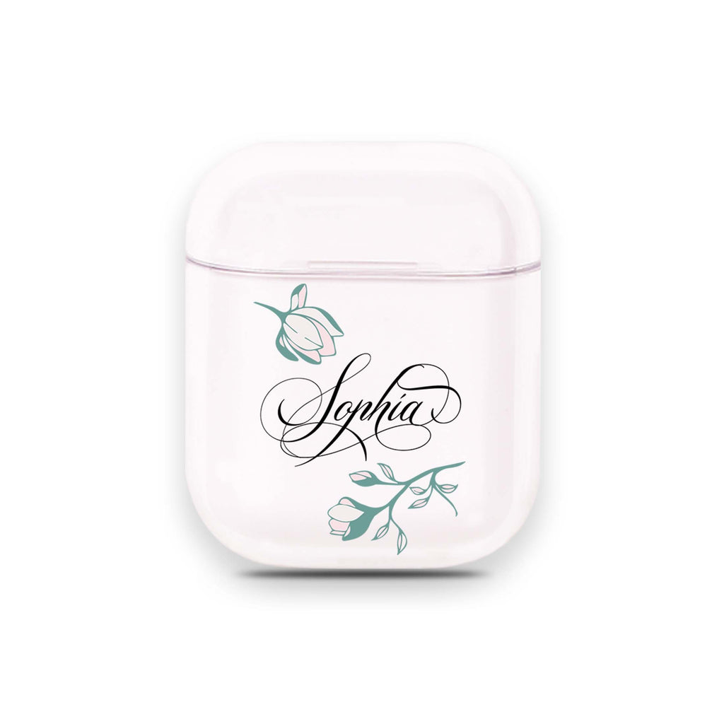 Exquisite Flowers II Airpods 透明保護殻