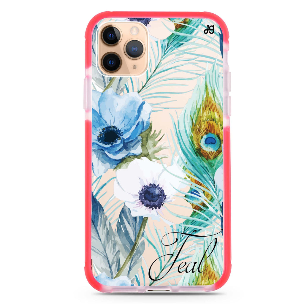 Pretty Watercolor Flowers iPhone 11 Pro Max 吸震防摔保護殼