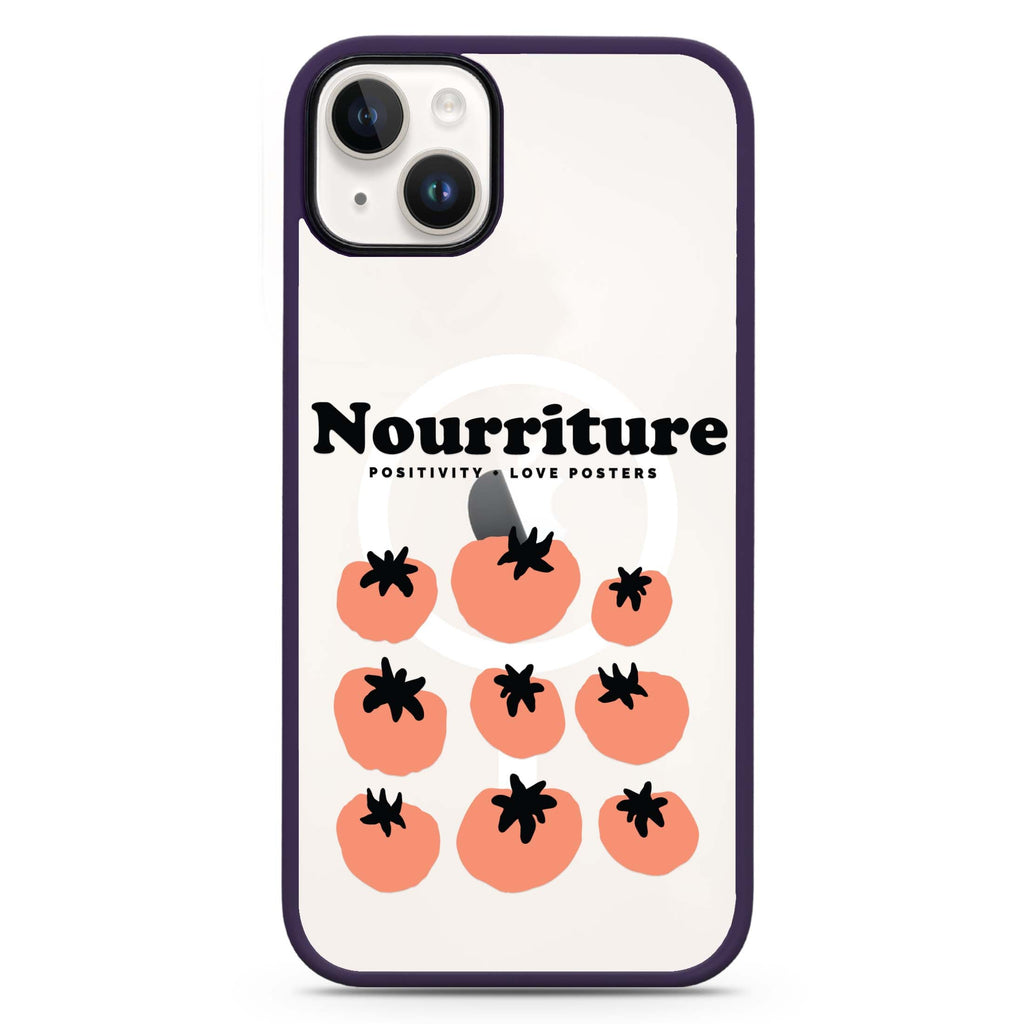 Nourriture iPhone 14 Plus Magsafe 兼容防衝擊保護殼