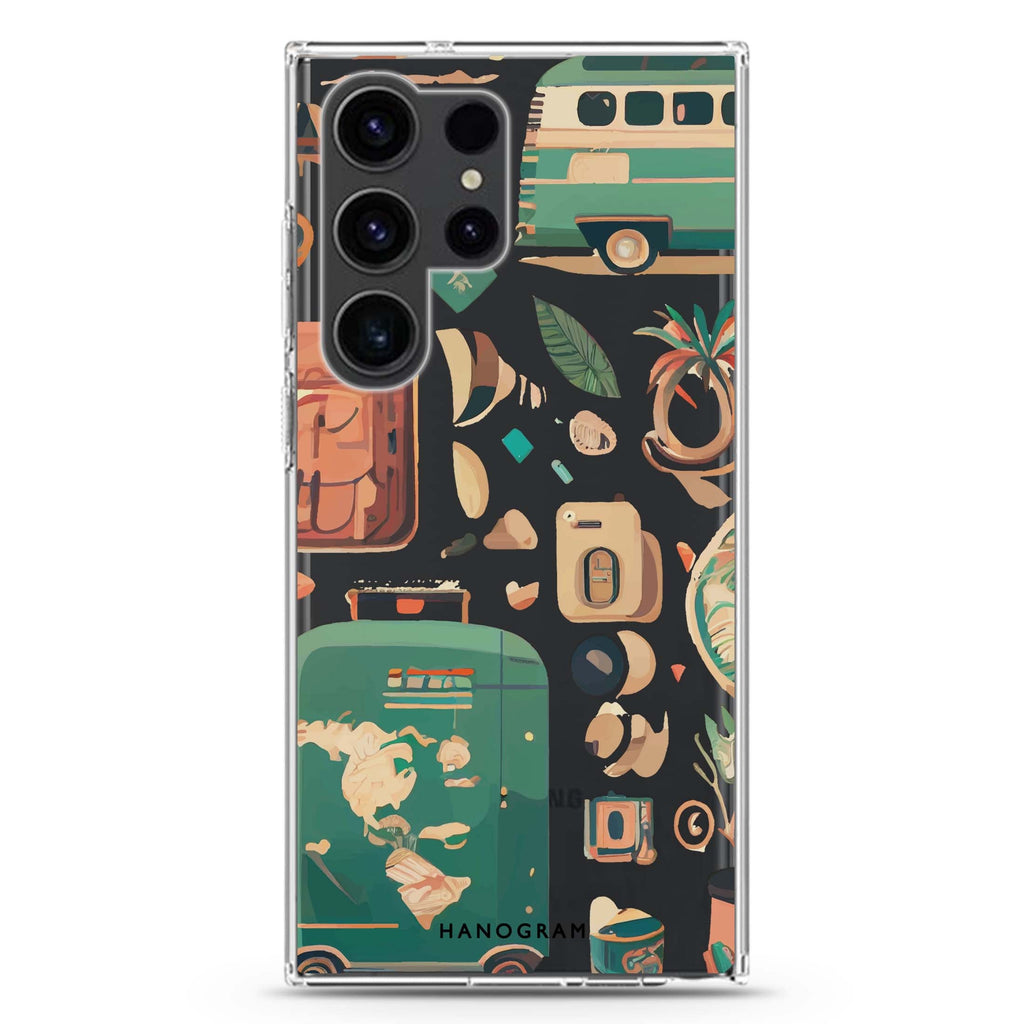 A Journey Samsung Galaxy Ultra 透明保護殼，適用 S26/S25/S24/S23 Ultra，圖1