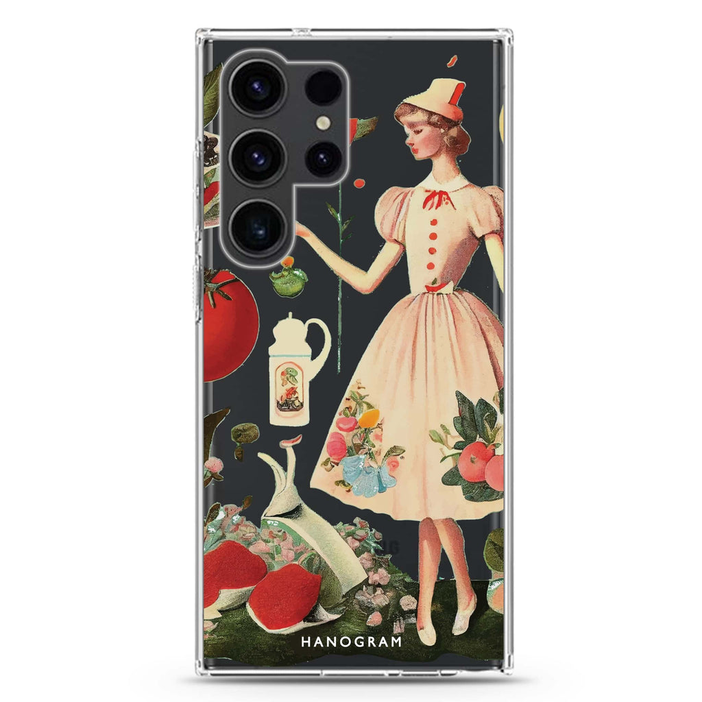 Noble girl Samsung Galaxy Ultra 透明保護殼，適用 S26/S25/S24/S23 Ultra，圖1