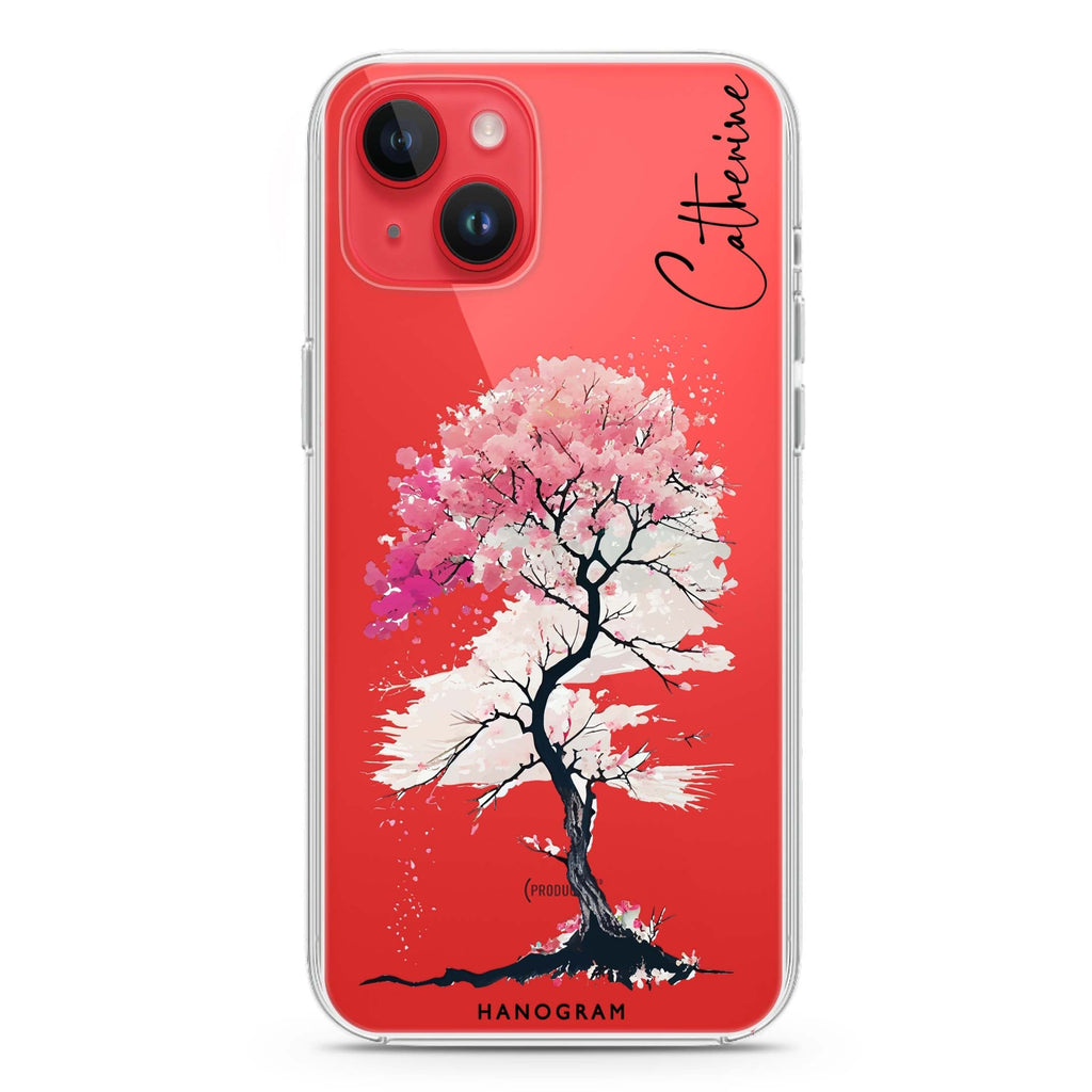 A Cherry tree iPhone 14 plus 水晶透明保護殼