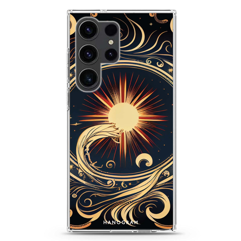 Magic Sun Samsung Galaxy Ultra 透明保護殼，適用 S26/S25/S24/S23 Ultra，圖1