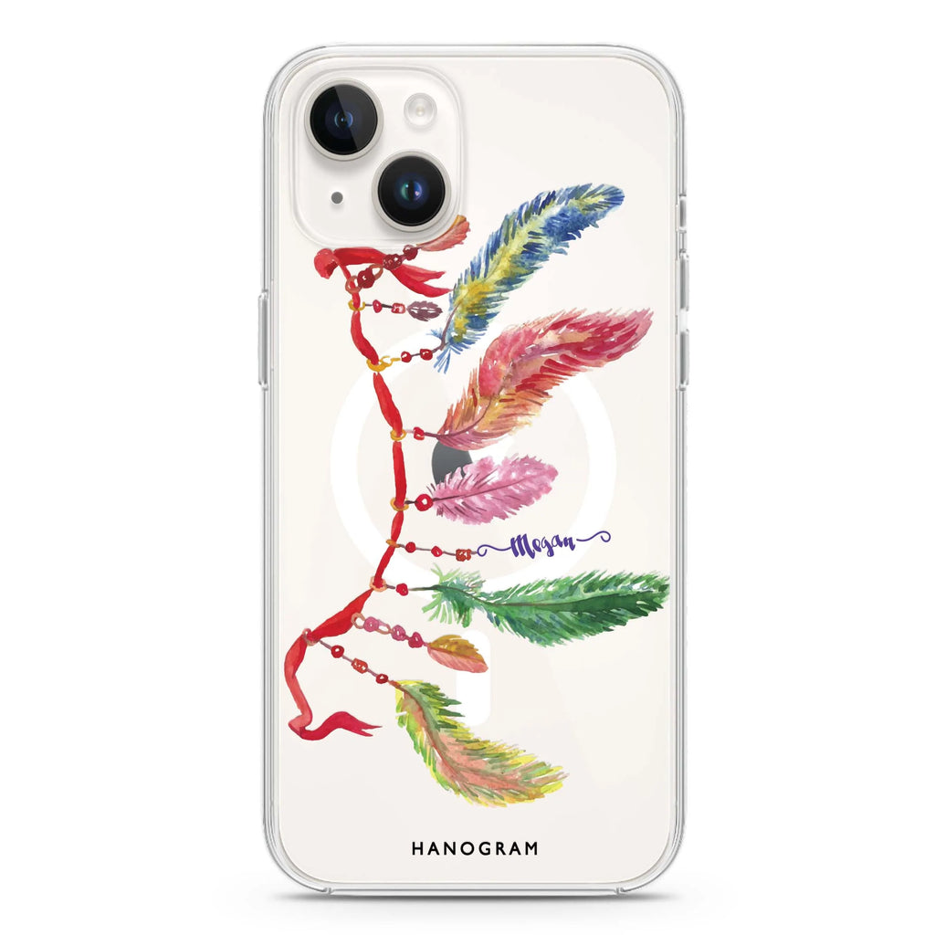 Feather II iPhone 14 Plus Magsafe 兼容水晶透明保護殼