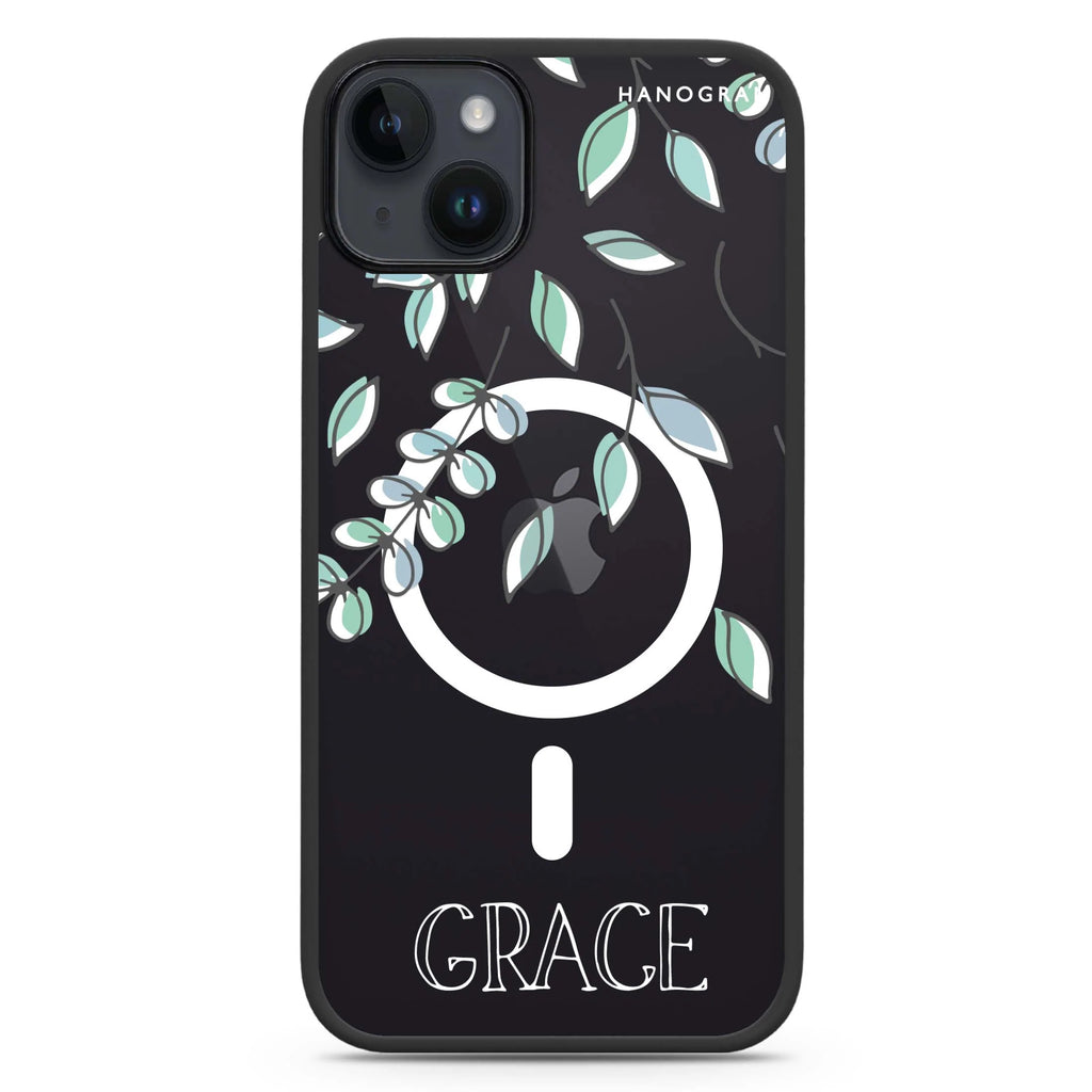 Fall Leaf iPhone 14 Plus Magsafe 兼容防衝擊保護殼