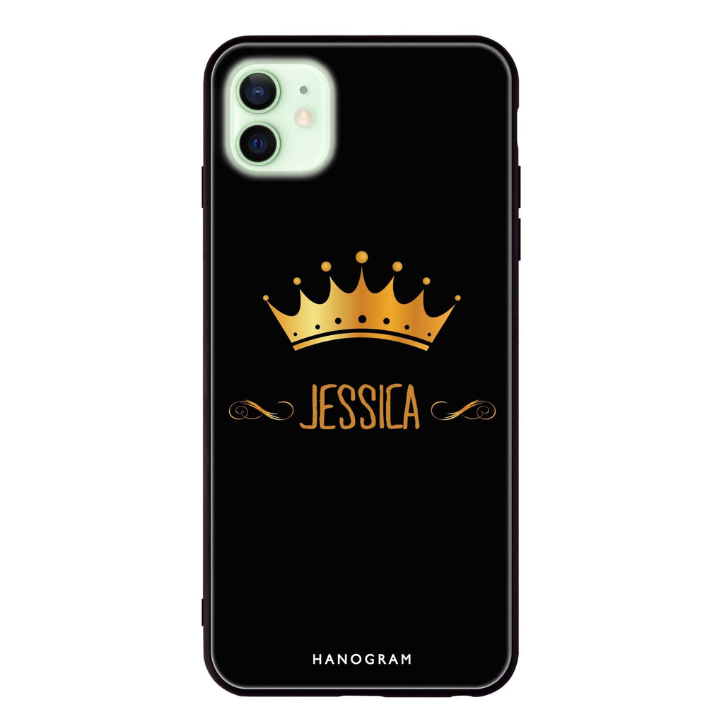 Queen's Crown iPhone 12 mini 超薄強化玻璃殻