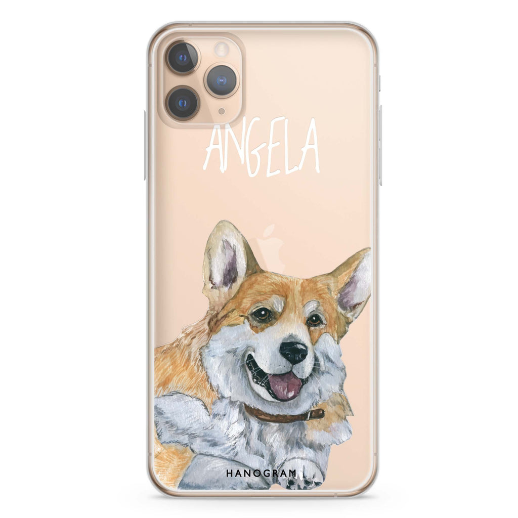 Corgi iPhone 11 Pro Max 水晶透明保護殼