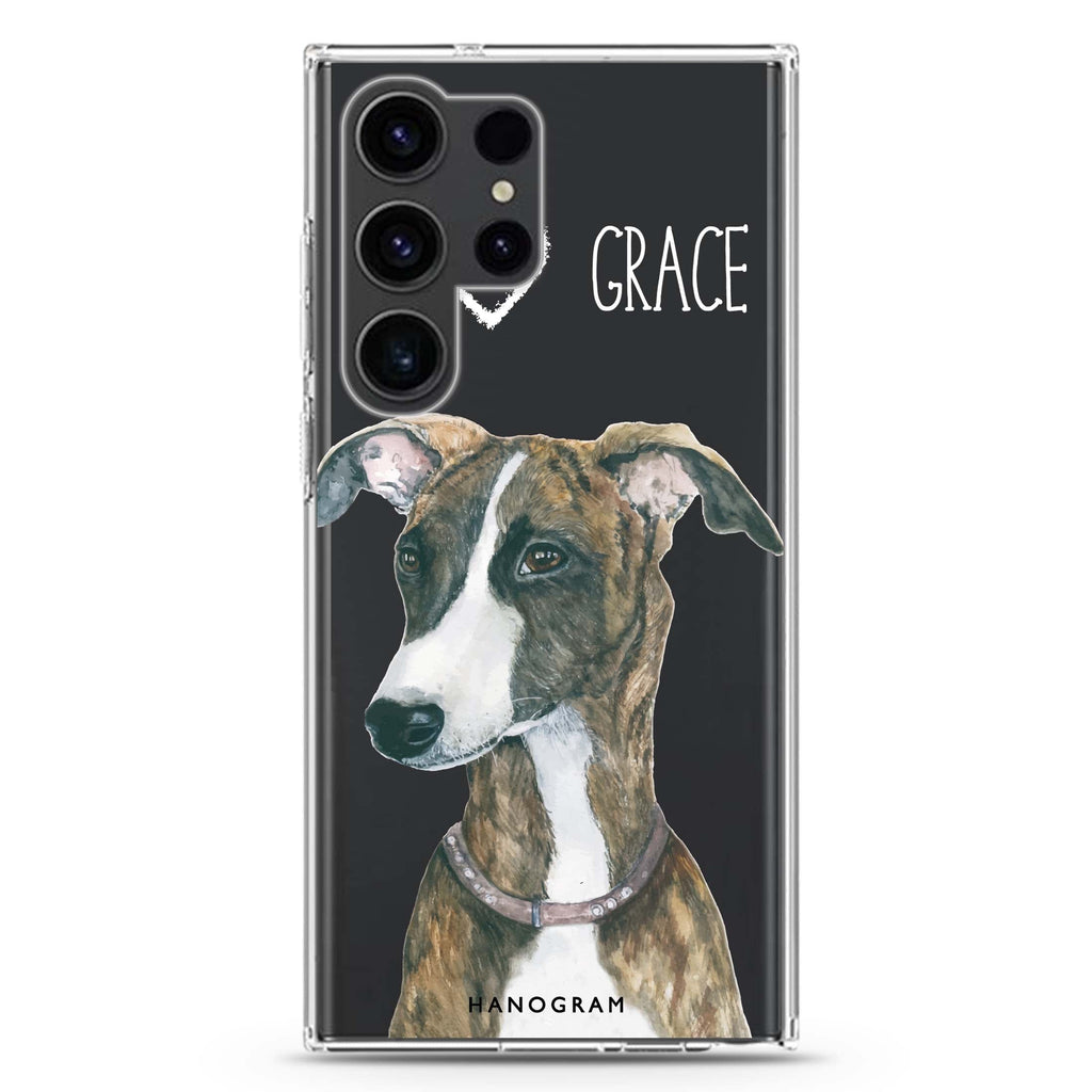 Whippet Samsung Galaxy Ultra 可加名字透明保護殼，適用 S26/S25/S24/S23 Ultra，圖1