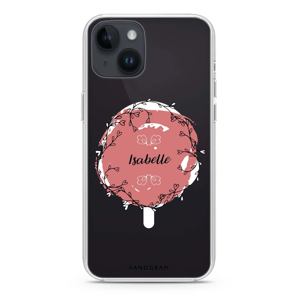 Heart Crown iPhone 14 Magsafe 兼容水晶透明保護殼