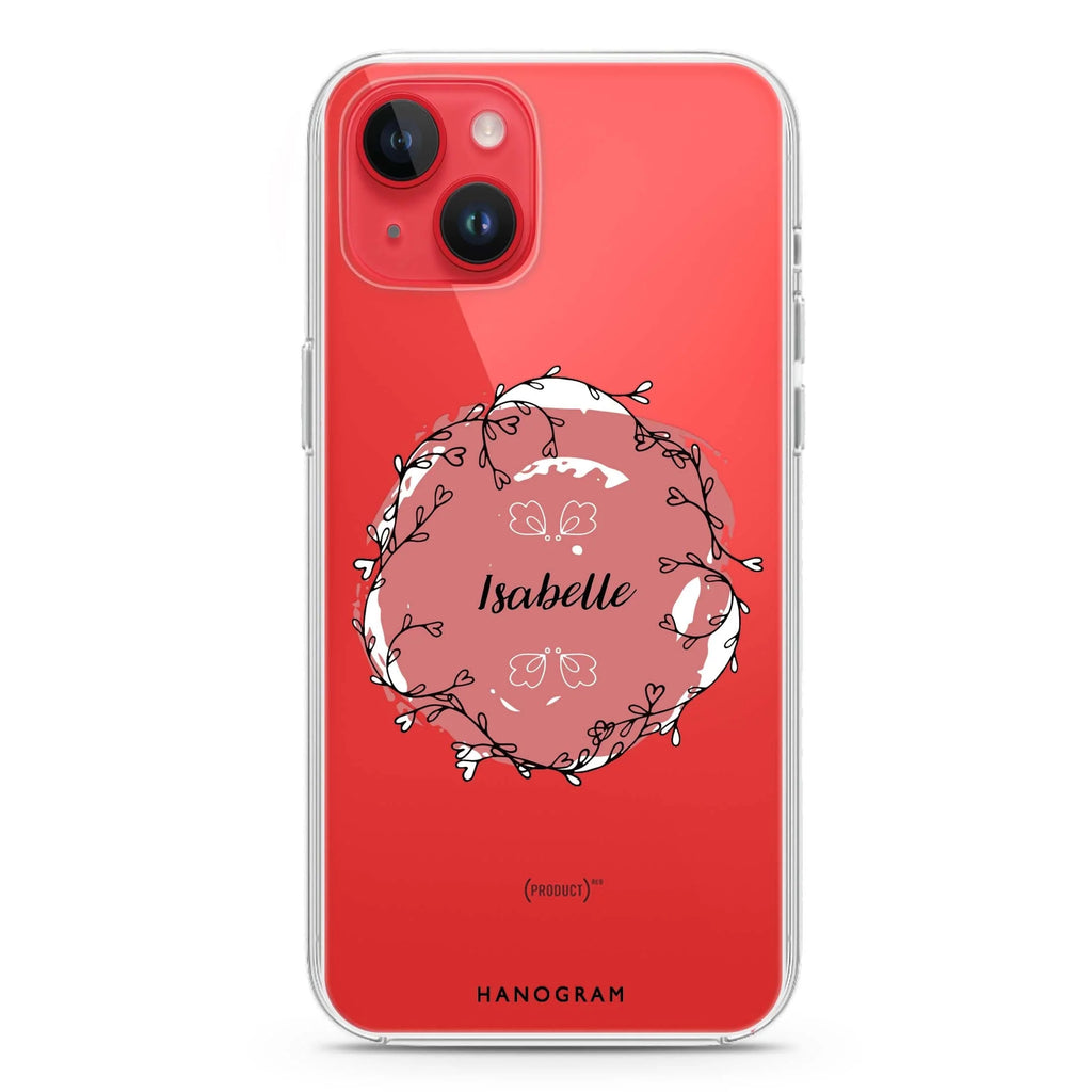 Heart Crown iPhone 14 水晶透明保護殼