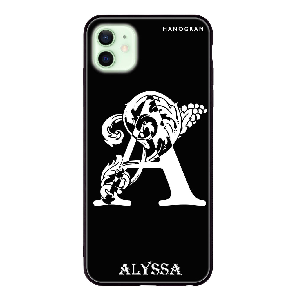 Ornamental Alphabet iPhone 12 超薄強化玻璃殻