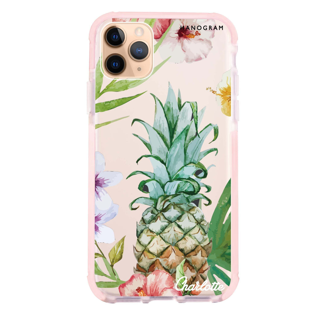 Pineapple & Floral iPhone 11 Pro 吸震防摔保護殼