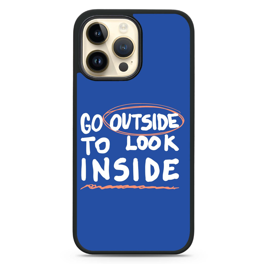 Go Outside to Look INSIDE Magsafe 兼容防衝擊保護殼