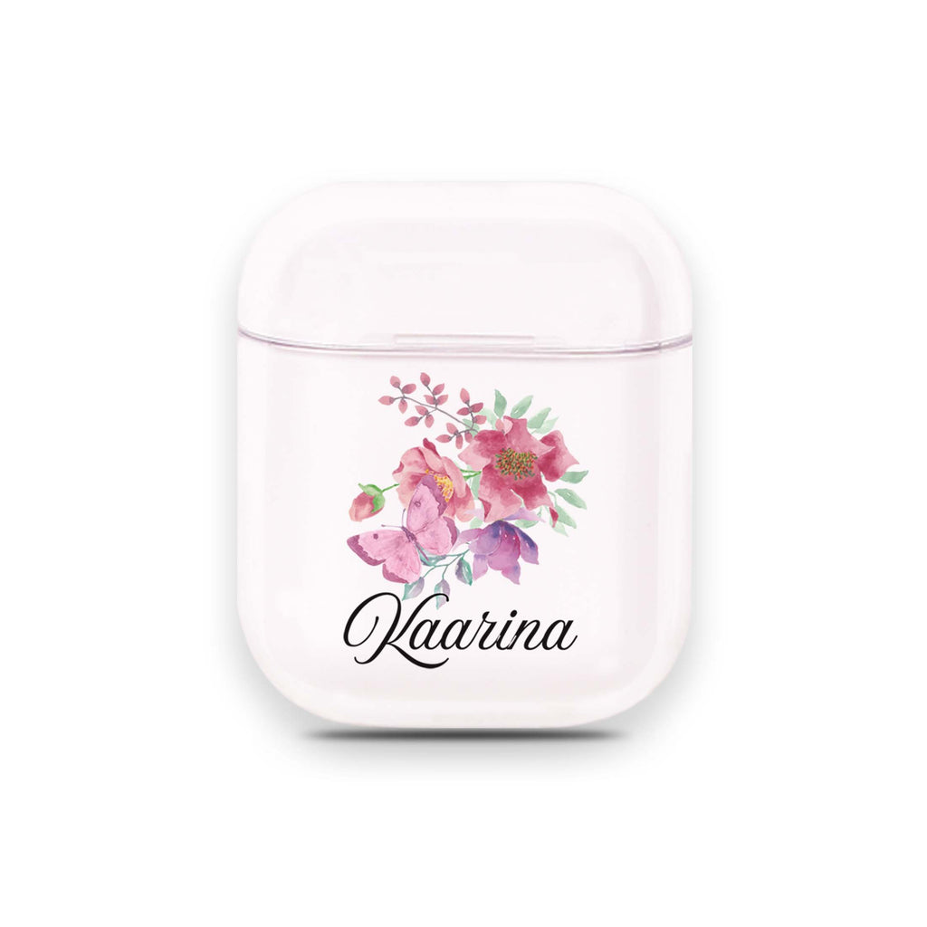 Butterfly Garden AirPods 透明保護殻