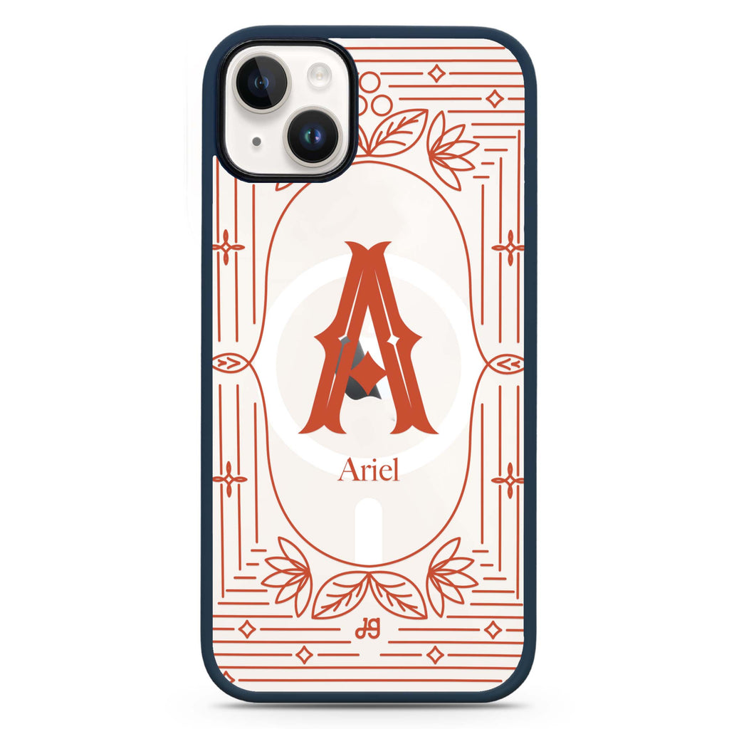 Artistic Monogram I Magsafe 兼容防衝擊保護殼