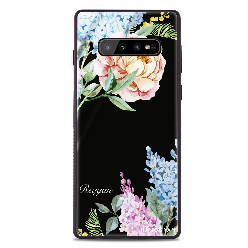 Tropical Floral Samsung 超薄強化玻璃殻