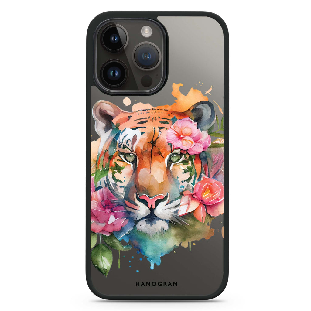 Floral Tiger Magsafe 兼容防衝擊保護殼