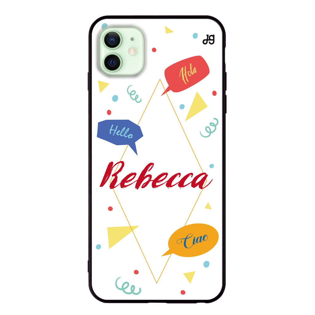 Communicate Fun iPhone 12 mini 超薄強化玻璃殻