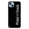 Vertical Names iPhone 13 Mini 超薄強化玻璃殻