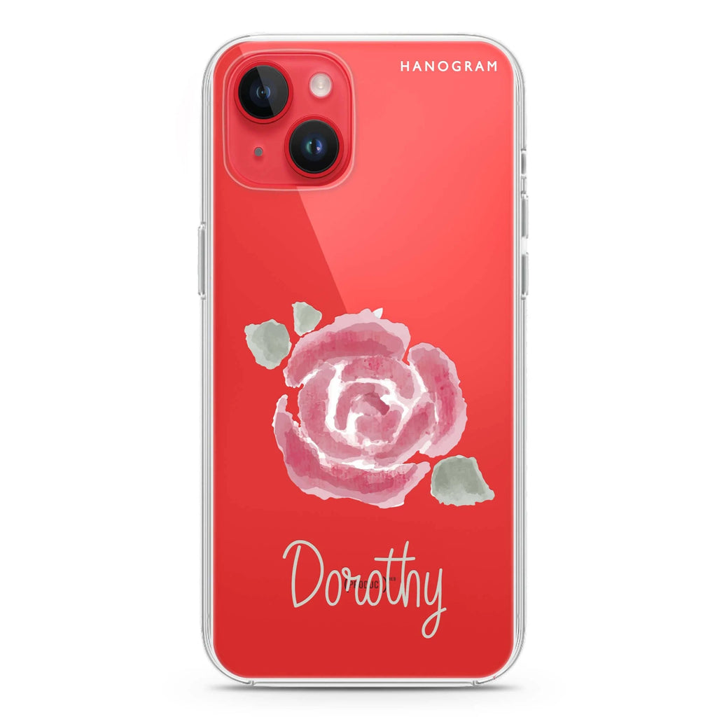 Kiss From A Rose iPhone 14 水晶透明保護殼