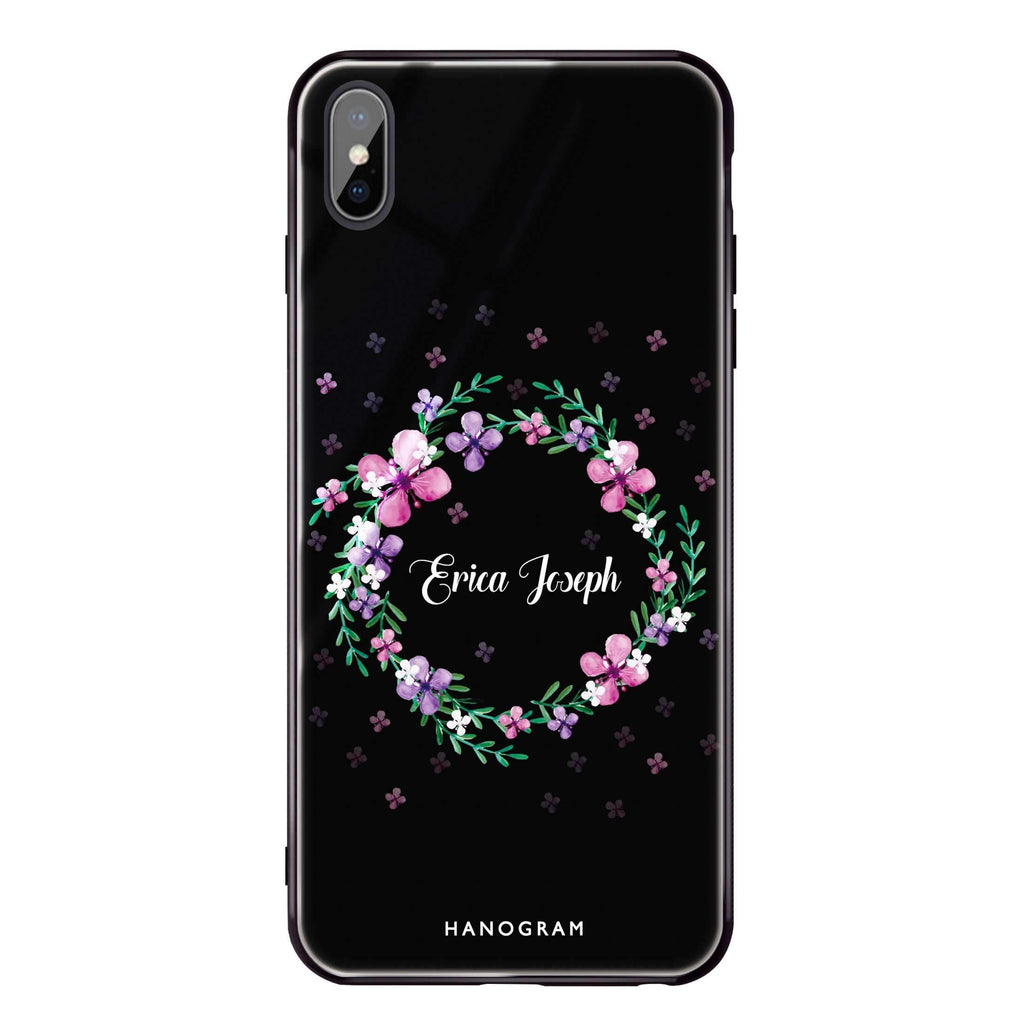 Floral Ring II iPhone X 超薄強化玻璃殻