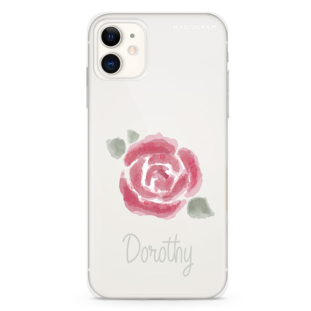 Kiss From A Rose iPhone 11 水晶透明保護殼