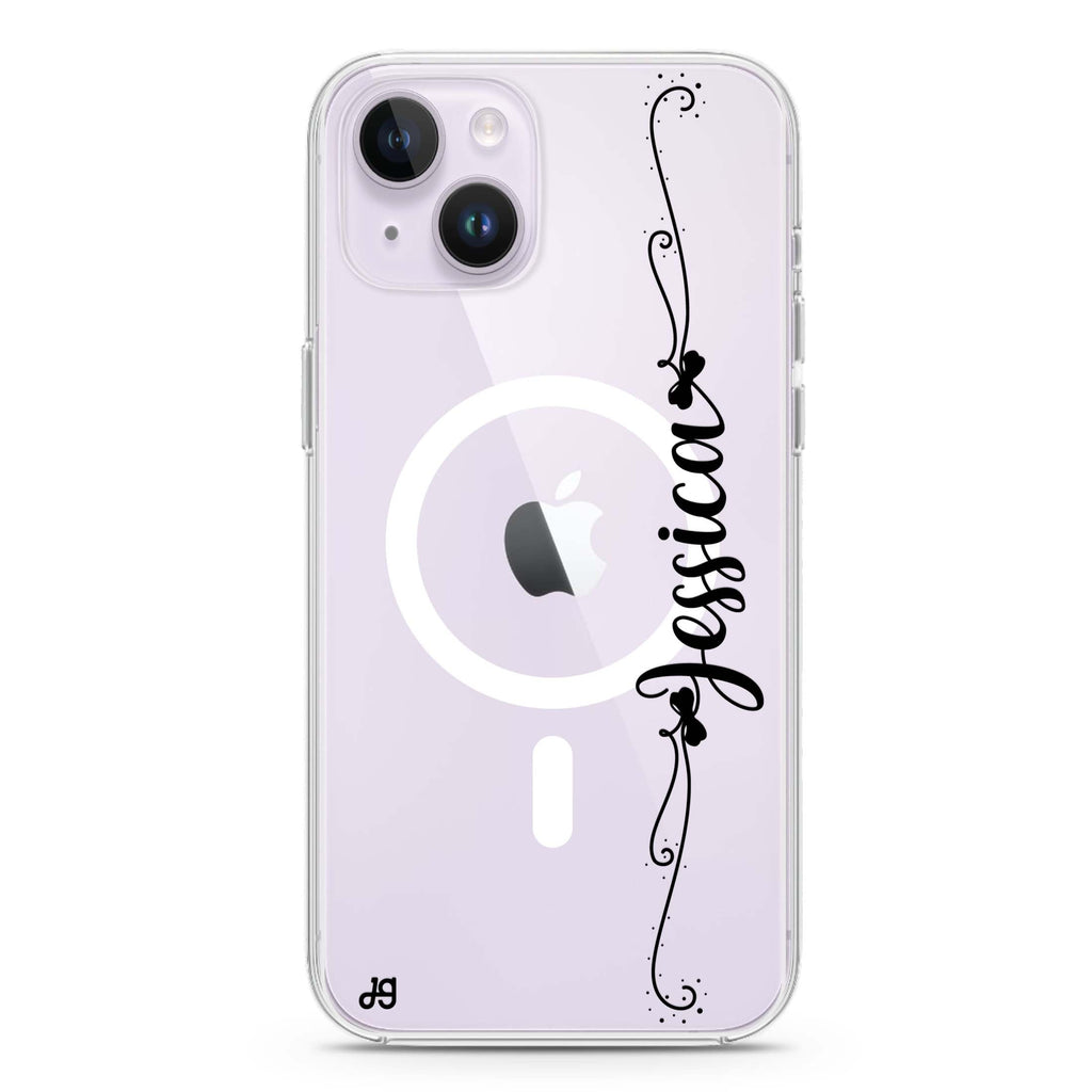 Custom iPhone 14 Plus Magsafe 兼容水晶透明保護殼