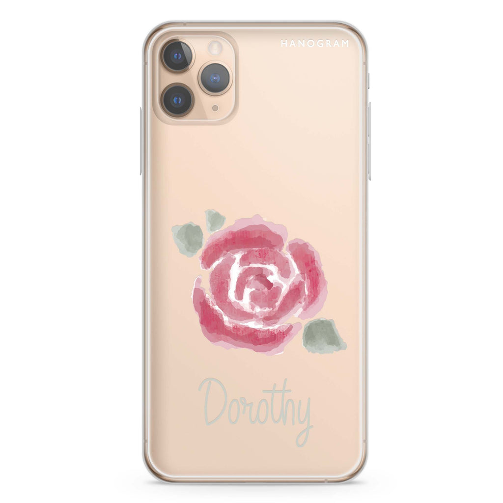 Kiss From A Rose iPhone 11 Pro Max 水晶透明保護殼