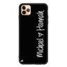 Vertical Names iPhone 11 Pro Max 超薄強化玻璃殻