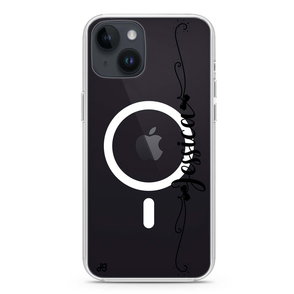 Custom iPhone 14 Magsafe 兼容水晶透明保護殼