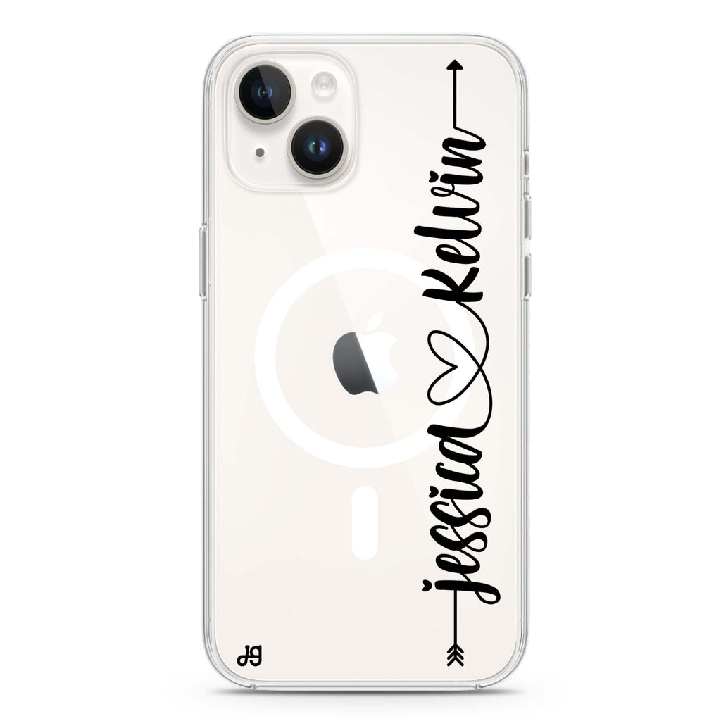 Custom iPhone 14 Magsafe 兼容水晶透明保護殼