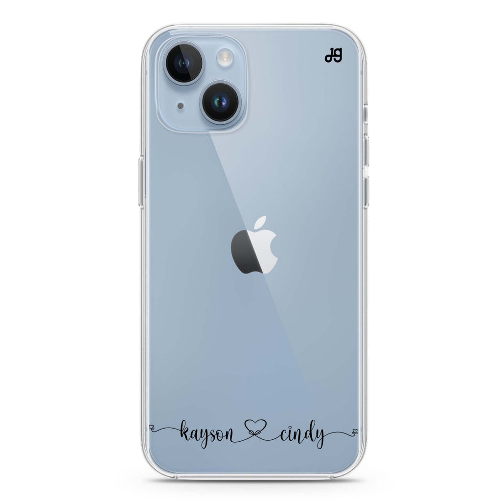 Custom iPhone 14 plus 水晶透明保護殼