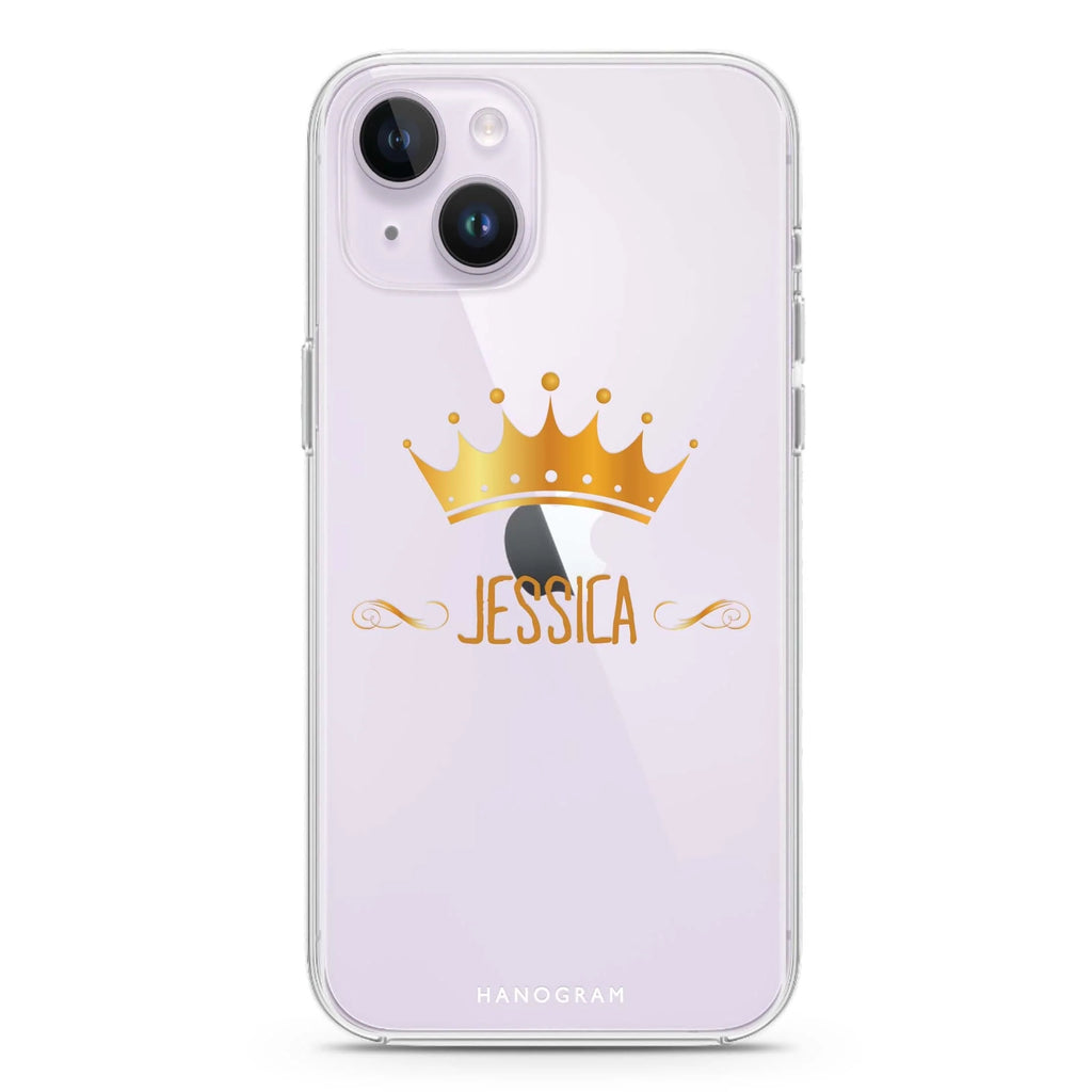 Queen's crown iPhone 14 水晶透明保護殼