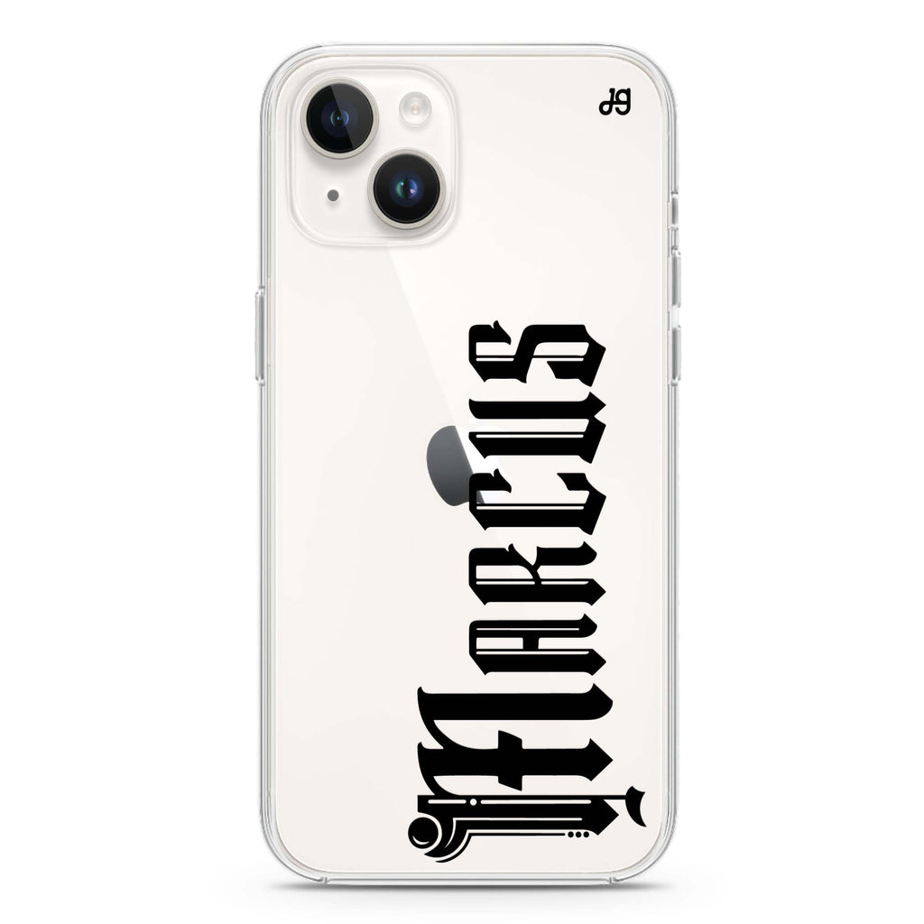 Custom iPhone 14 plus 水晶透明保護殼