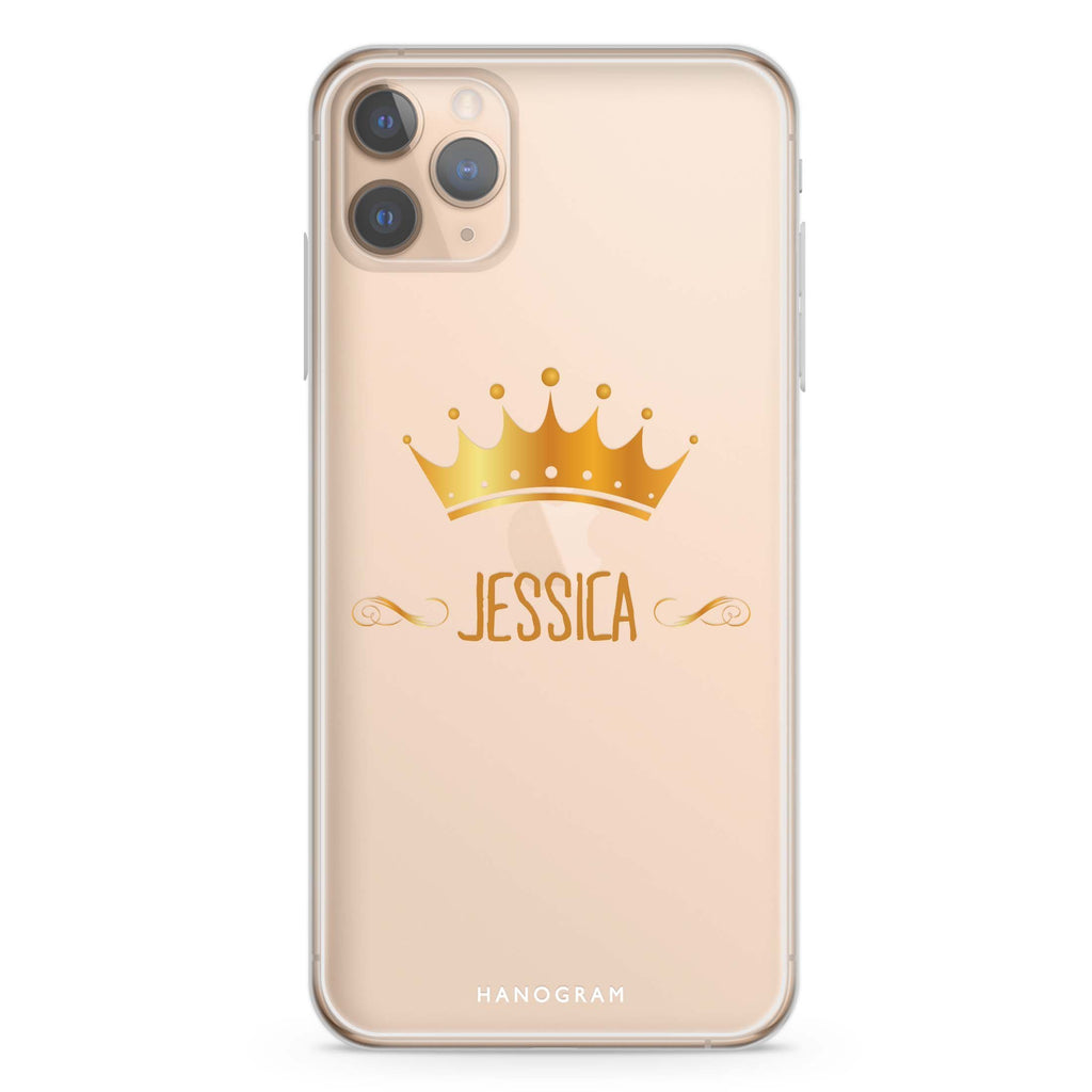 Queen's crown iPhone 11 Pro Max 水晶透明保護殼