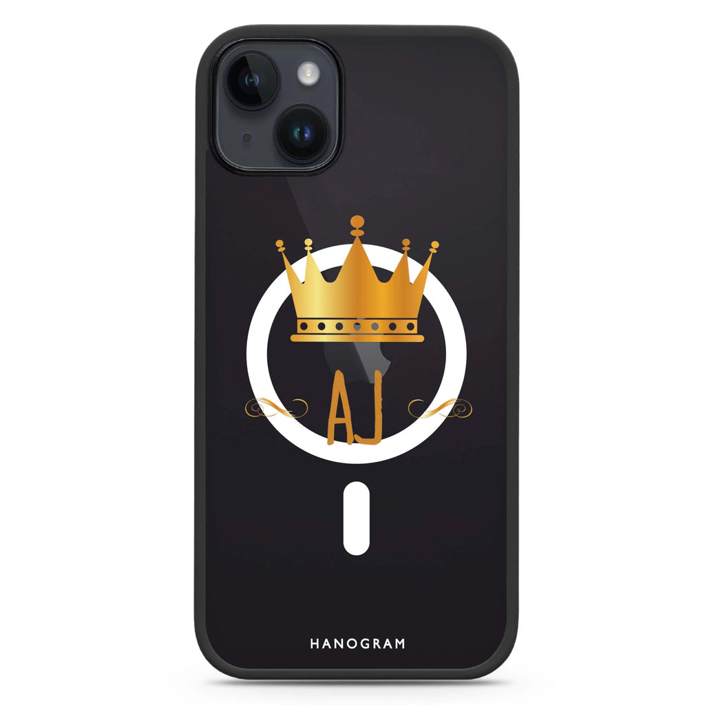King's crown iPhone 14 Plus Magsafe 兼容防衝擊保護殼