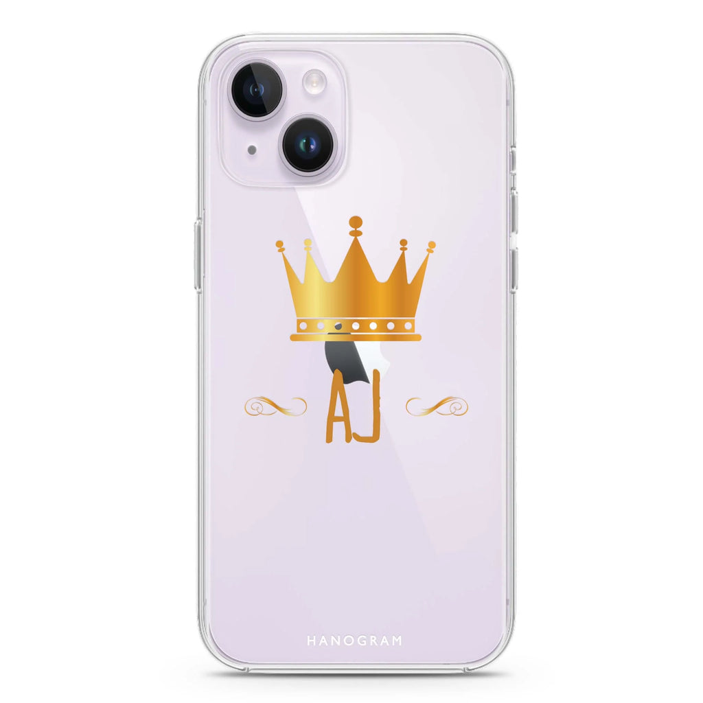 King's crown iPhone 14 水晶透明保護殼